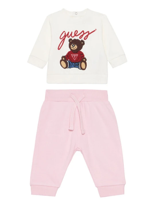 Zdjęcie produktu Guess Dres H5YI00 KAX74 Biały Regular Fit