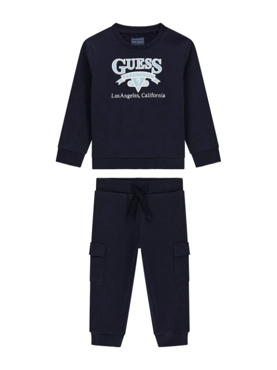 Zdjęcie produktu Guess Dres N6YG04 K4080 Granatowy Regular Fit
