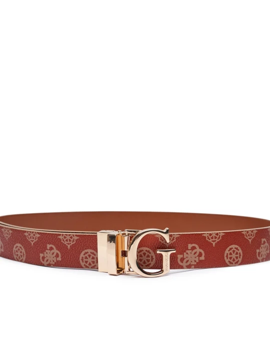 Zdjęcie produktu Guess Dwustronny pasek EVELUNE czerwony