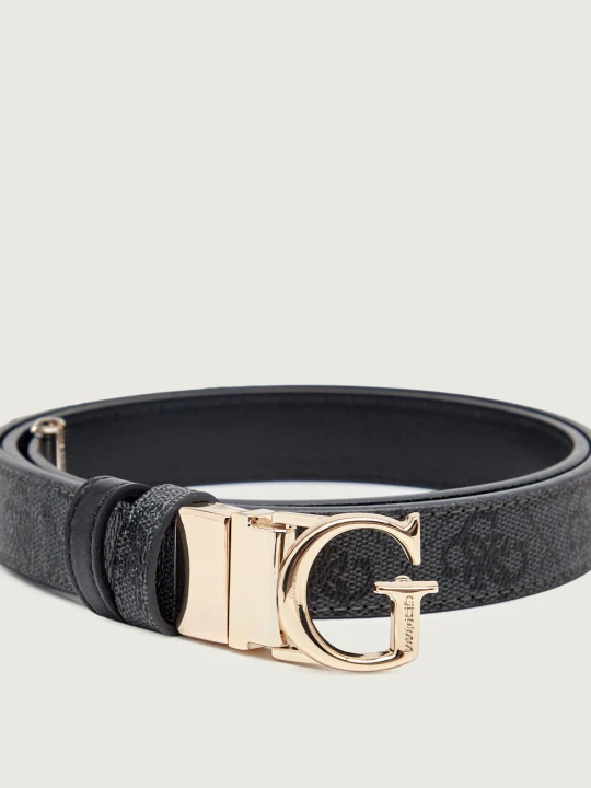 Zdjęcie produktu Guess Dwustronny pasek LEONA czarny