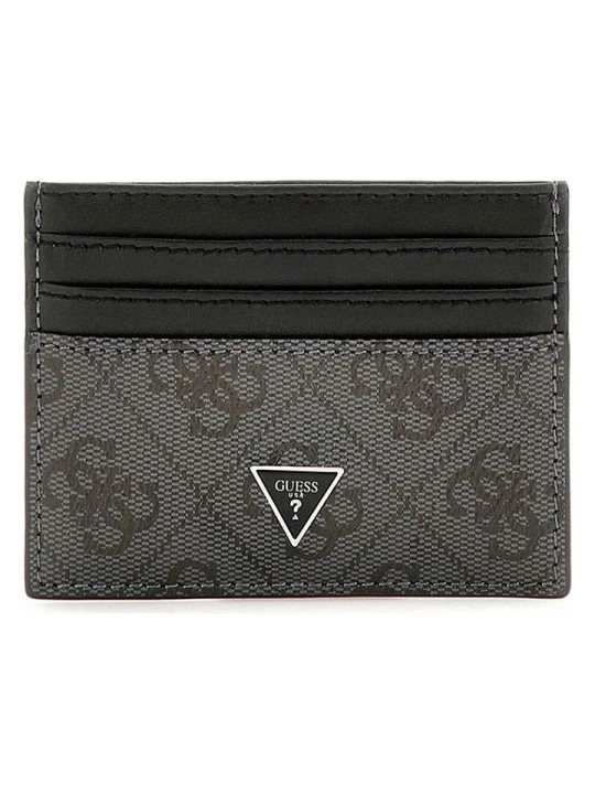 Zdjęcie produktu Guess Etui "Milano" w kolorze szaro-antracytowym na karty - 10, 5 x 7, 5 cm rozmiar: onesize