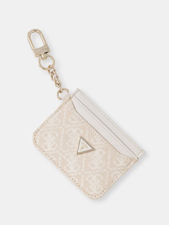 Zdjęcie produktu Guess etui na karty beżowy