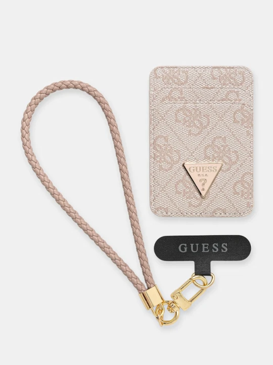 Zdjęcie produktu Guess etui na karty różowy