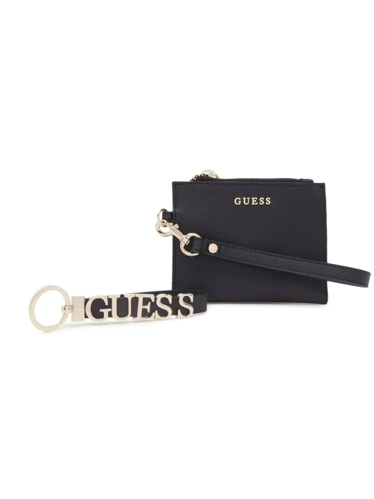 Zdjęcie produktu Guess Etui na karty czarny
