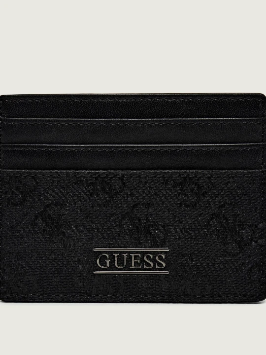 Zdjęcie produktu Guess Etui na karty BOSTON czarny