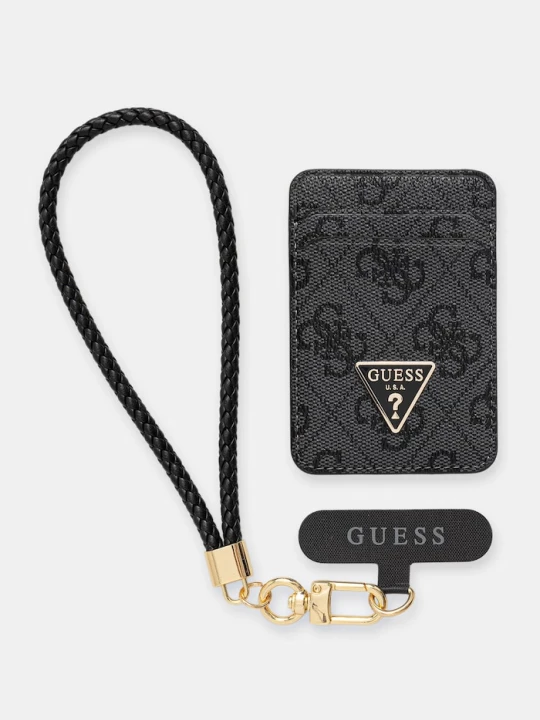Zdjęcie produktu Guess etui na karty szary