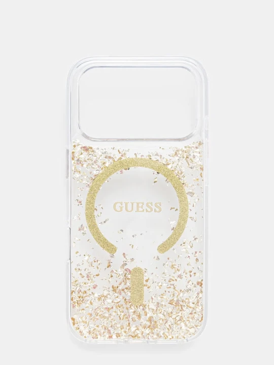 Zdjęcie produktu Guess etui na telefon damskie iPhone 17 Pro złoty