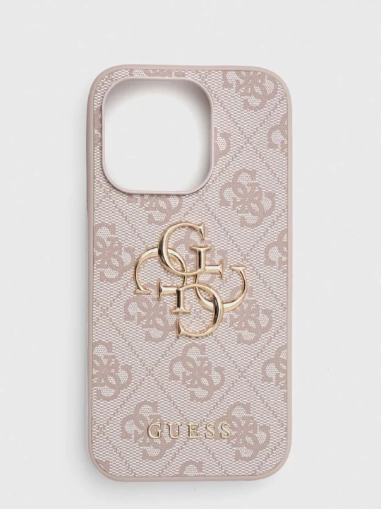 Zdjęcie produktu Guess etui na telefon iPhone 15 Pro 6.1 różowy
