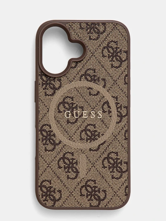 Zdjęcie produktu Guess etui na telefon iPhone 16 6.1 brązowy