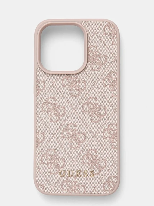 Zdjęcie produktu Guess etui na telefon iPhone 16 Pro 6.3 różowy