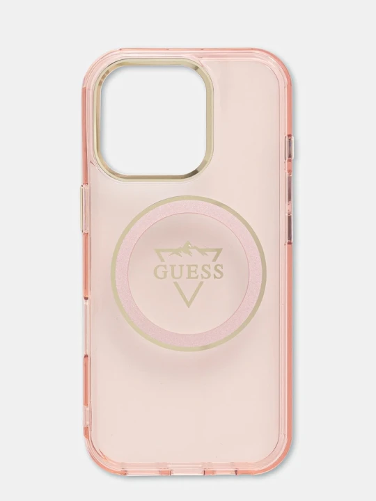 Zdjęcie produktu Guess etui na telefon iPhone 16 Pro różowy