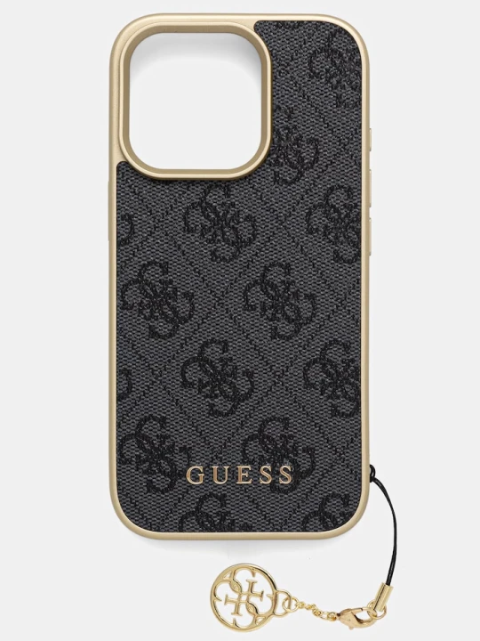 Zdjęcie produktu Guess etui na telefon iPhone 16 Pro granatowy