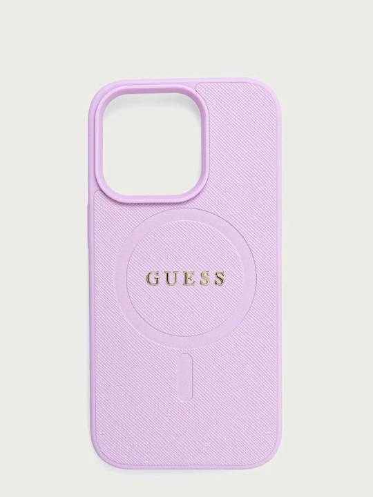 Zdjęcie produktu Guess etui na telefon iPhone 16 Pro fioletowy