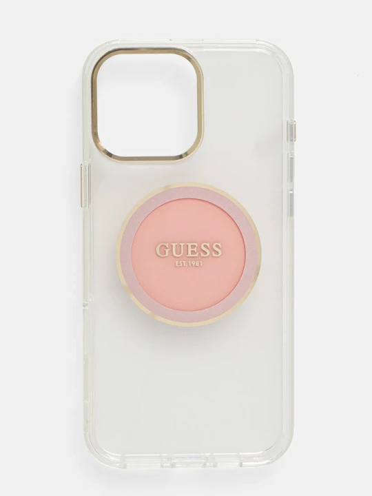 Zdjęcie produktu Guess etui na telefon iPhone 16 Pro Max różowy