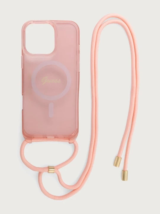 Zdjęcie produktu Guess etui na telefon iPhone 16 Pro Max różowy