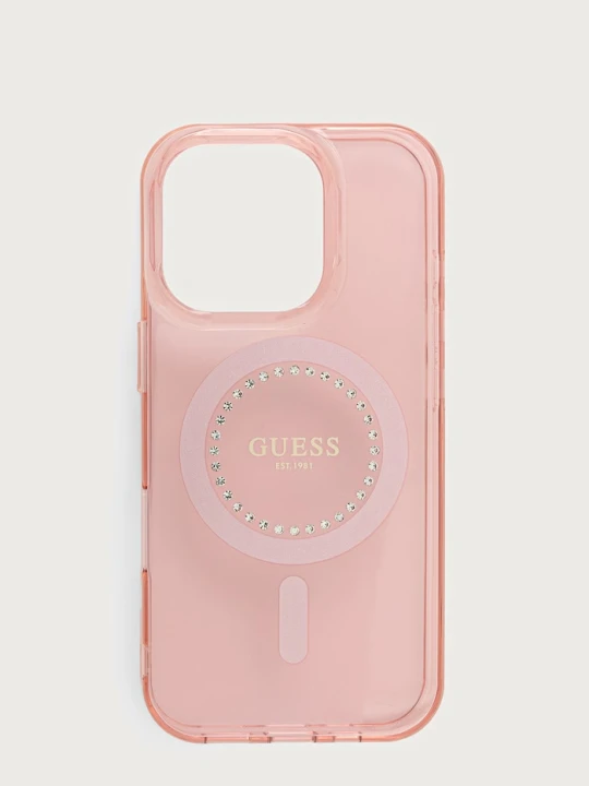 Zdjęcie produktu Guess etui na telefon iPhone 16 Pro różowy