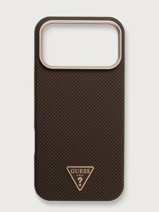 Zdjęcie produktu Guess etui na telefon iPhone 17 / 18 Pro Max brązowy