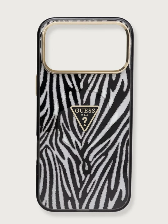 Zdjęcie produktu Guess etui na telefon iPhone 17 / 18 Pro Max srebrny