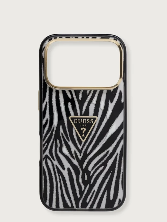Zdjęcie produktu Guess etui na telefon iPhone 17 / 18 Pro srebrny