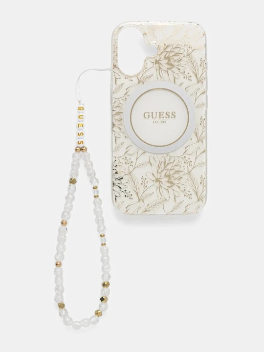 Zdjęcie produktu Guess etui na telefon iPhone 17 beżowy