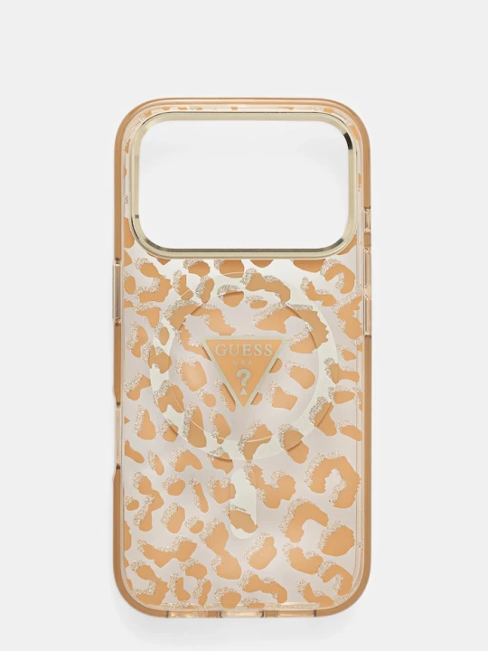 Zdjęcie produktu Guess etui na telefon iPhone 17 Pro brązowy