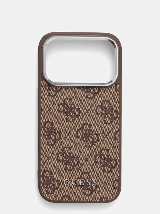 Zdjęcie produktu Guess etui na telefon iPhone 17 Pro brązowy