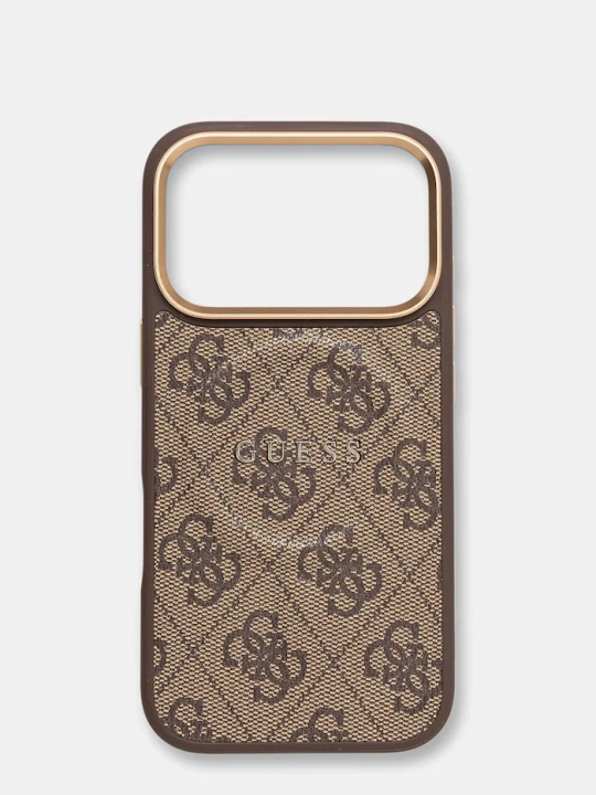 Zdjęcie produktu Guess etui na telefon iPhone 17 Pro brązowy