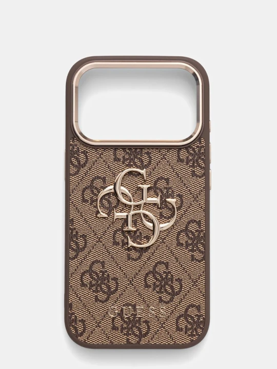 Zdjęcie produktu Guess etui na telefon iPhone 17 Pro brązowy
