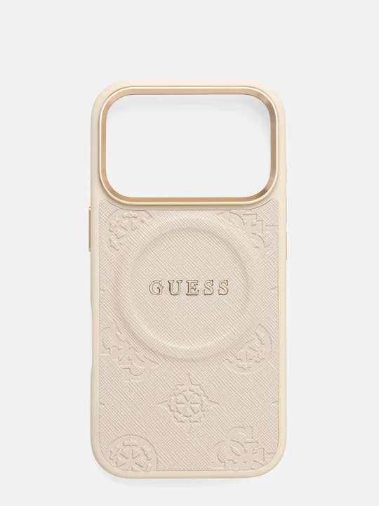 Zdjęcie produktu Guess etui na telefon iPhone 17 Pro beżowy