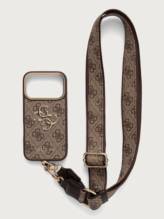 Zdjęcie produktu Guess etui na telefon iPhone 17 Pro beżowy
