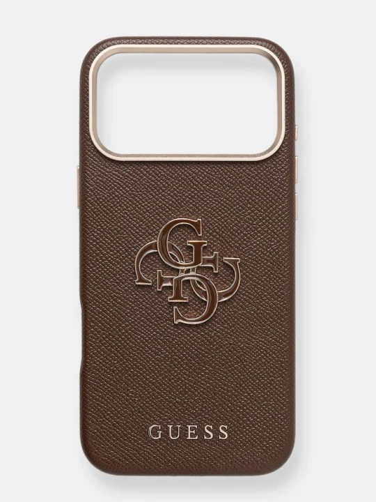 Zdjęcie produktu Guess etui na telefon iPhone 17 Pro Max brązowy