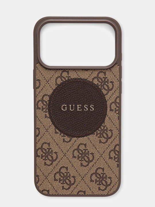 Zdjęcie produktu Guess etui na telefon iPhone 17 Pro Max brązowy