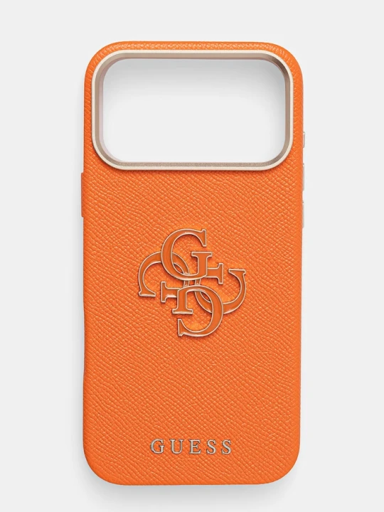 Zdjęcie produktu Guess etui na telefon iPhone 17 Pro Max pomarańczowy