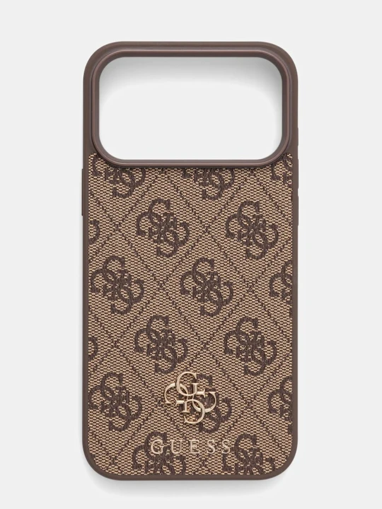 Zdjęcie produktu Guess etui na telefon iPhone 17 Pro Max brązowy