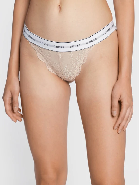Zdjęcie produktu Guess Figi brazylijskie Belle O97E01 KBBT0 Beżowy