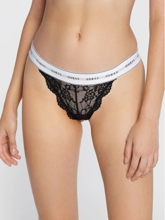 Zdjęcie produktu Guess Figi brazylijskie Belle O97E01 KBBT0 Czarny
