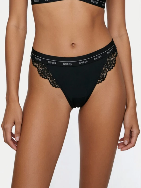 Zdjęcie produktu Guess Figi brazylijskie O4YE00 PZ01C Czarny