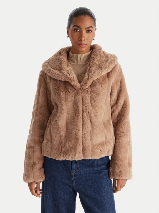 Zdjęcie produktu Guess Futro W0BL0N WDCH0 Beżowy Regular Fit