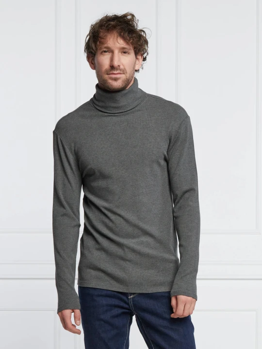Zdjęcie produktu GUESS Golf MATEO RIB | Regular Fit szary