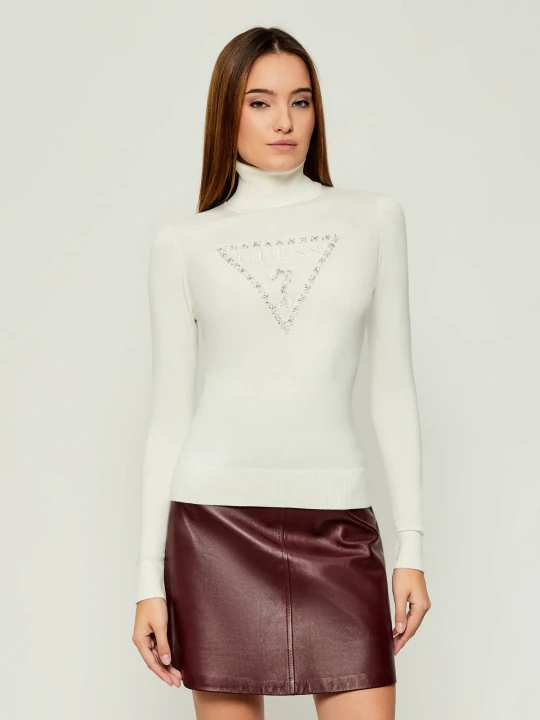 Zdjęcie produktu GUESS Golf MELANIE | Slim Fit ecru
