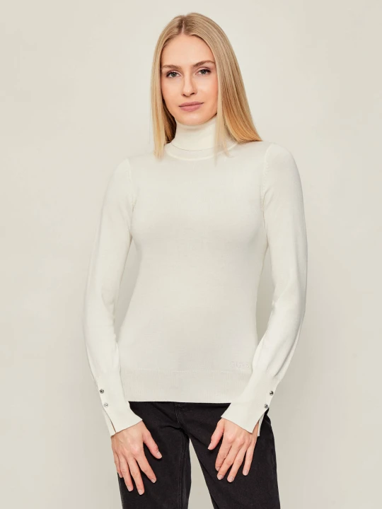 Zdjęcie produktu GUESS Golf PAULE | Slim Fit biały