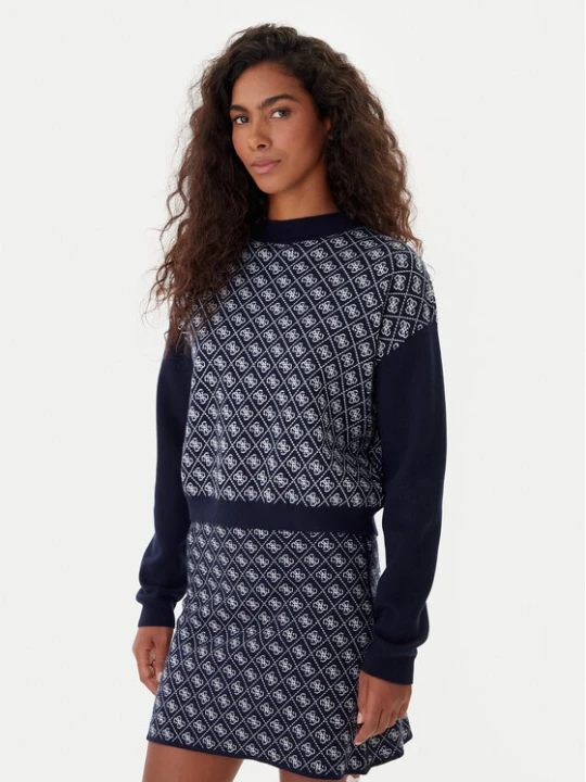 Zdjęcie produktu Guess Golf W5BR23 Z3JD2 Granatowy Relaxed Fit