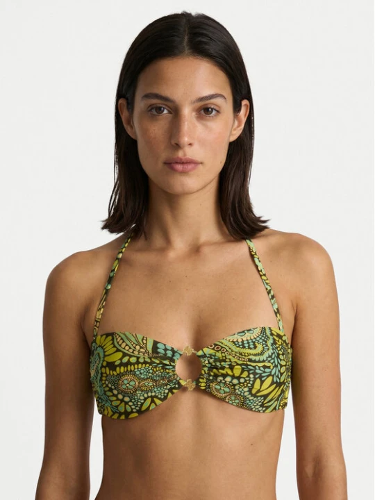 Zdjęcie produktu Guess Góra od bikini E6GJ38 MC04R Zielony