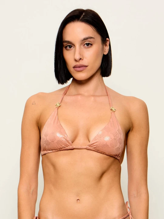 Zdjęcie produktu Guess Góra od bikini Nerea beżowy