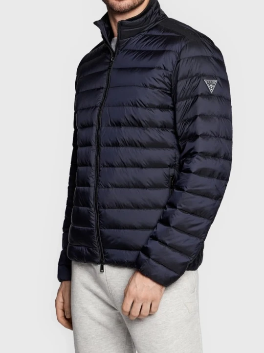 Zdjęcie produktu GUESS Granatowa kurtka męska Light Packable Realdown JKT, Rozmiar M Niebieski