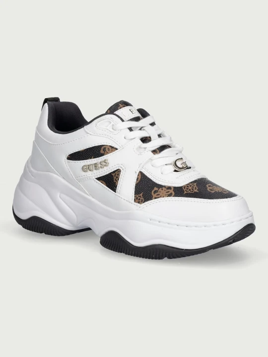 Zdjęcie produktu Guess HACHA sneakersy damskie biały
