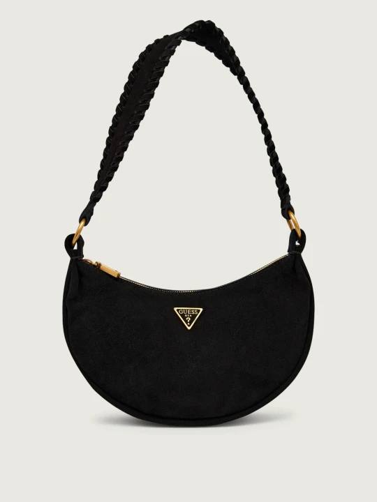 Zdjęcie produktu Guess Hobo AMITA | zamsz czarny