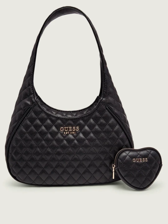 Zdjęcie produktu Guess Hobo + saszetka ATABEY czarny