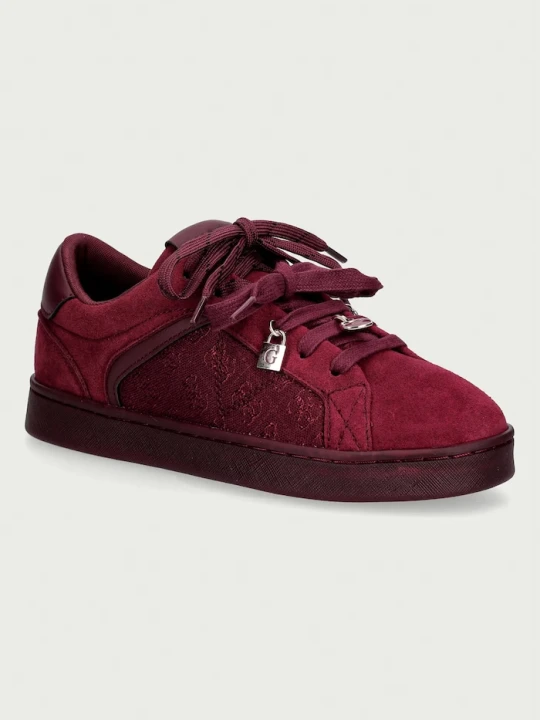 Zdjęcie produktu Guess JARDIN sneakersy damskie bordowy