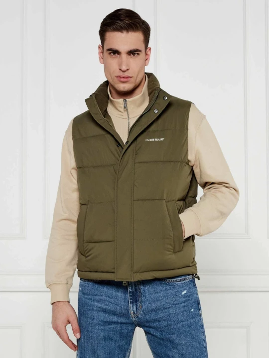 Zdjęcie produktu Guess Jeans Bezrękawnik | Regular Fit khaki